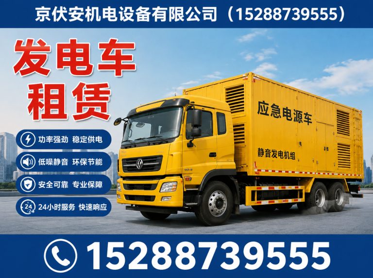 宜宾发电车租赁展示图